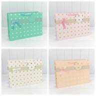 Пакет подарочный "Леди" с тиснением (микс) 45*32*15 230г 1/20 1/120 Арт: 000154AA - Пакет подарочный "Леди" с тиснением (микс) 45*32*15 230г 1/20 1/120 Арт: 000154AA