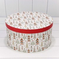 Коробки Круглые Набор 1/10 35*17,3 "Новый год"-1640 1/4 Арт: 730813/1640