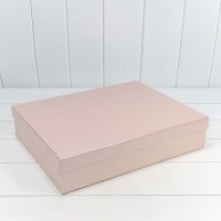 Коробки Прямоугольные Набор 1/10 46*36,5*10 "Кожа крокодила" Розовый 1/2 Арт: 721607/0029