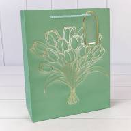 Пакет подарочный с тиснением "Букет" (микс) 26*32*12 210г 1/20 1/240 Арт: 000330C 1 - Пакет подарочный с тиснением "Букет" (микс) 26*32*12 210г 1/20 1/240 Арт: 000330C 1