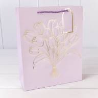 Пакет подарочный с тиснением "Букет" (микс) 26*32*12 210г 1/20 1/240 Арт: 000330C 1 - Пакет подарочный с тиснением "Букет" (микс) 26*32*12 210г 1/20 1/240 Арт: 000330C 1