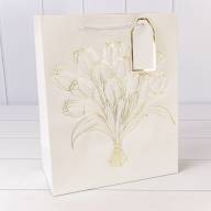 Пакет подарочный с тиснением "Букет" (микс) 26*32*12 210г 1/20 1/240 Арт: 000330C 1 - Пакет подарочный с тиснением "Букет" (микс) 26*32*12 210г 1/20 1/240 Арт: 000330C 1