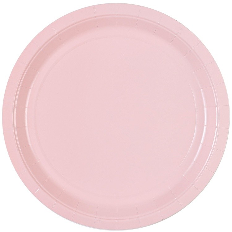 Тарелка Пастель розовая 23см 6шт/G    Арт.1502-4900