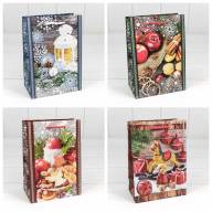 Пакет подарочный &quot;Новогодняя сказка&quot; (микс) 14*20*8 1/20 1/480 Арт: 300389G - Пакет подарочный "Новогодняя сказка" (микс) 14*20*8 1/20 1/480 Арт: 300389G