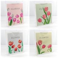 Пакет подарочный с тиснением "Flower" (микс) 30*41,5*12 210г 1/20 1/80 Арт: 000254A - Пакет подарочный с тиснением "Flower" (микс) 30*41,5*12 210г 1/20 1/80 Арт: 000254A