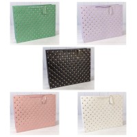 Пакет подарочный с тиснением 891 (микс) 50*40*15 210г 1/20 1/60 Арт: 000891TA