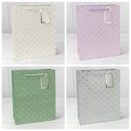 Пакет подарочный с тиснением "Сердечки" (микс 2) 26*32*12 210г 1/20 1/240 Арт: 000545C - Пакет подарочный с тиснением "Сердечки" (микс 2) 26*32*12 210г 1/20 1/240 Арт: 000545C