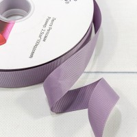 Лента Репсовая 2,5см*100ярд Бледно-фиолетовый 1/13 1/52 Арт: 597-25/44