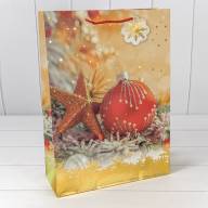 Пакет подарочный &quot;Новый год&quot; (микс 429) 30*41,5*12 210г 1/20 1/120 Арт: 300429A - Пакет подарочный "Новый год" (микс 429) 30*41,5*12 210г 1/20 1/120 Арт: 300429A