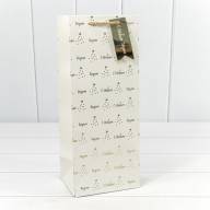 Пакет подарочный с тиснением &quot;Новый год&quot; (микс) 14*35*11 1/20 1/120 Арт: 300382M - Пакет подарочный с тиснением "Новый год" (микс) 14*35*11 1/20 1/120 Арт: 300382M