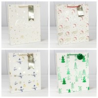 Пакет подарочный "Новый год" (микс 402) 26*32*13 210г 1/20 1/240 Арт: 300402C