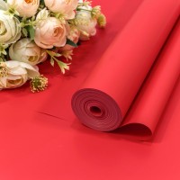 Плёнка 0,59*34м 900г "Корейская" 65мкм Малиновый 1/6 1/12 Арт: 90038/192