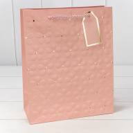 Пакет подарочный с тиснением "Цветочки" (микс) 26*32*12 210г 1/20 1/240 Арт: 000546C - Пакет подарочный с тиснением "Цветочки" (микс) 26*32*12 210г 1/20 1/240 Арт: 000546C