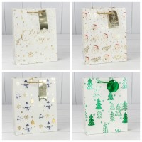 Пакет подарочный "Новый год" (микс 402) 18*23*10 210г 1/20 1/360 Арт: 300402E