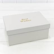 Коробки Прямоугольные Набор 1/3 22,5*16*9,5 "Best Wishes" Серый 1/20 Арт: 721818/1 - Коробки Прямоугольные Набор 1/3 22,5*16*9,5 "Best Wishes" Серый 1/20 Арт: 721818/1