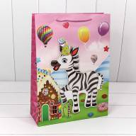 Пакет подарочный с 3D аппликацией "Детский" (микс 2) 30*41,5*12 1/20 1/120 Арт: 000105A - Пакет подарочный с 3D аппликацией "Детский" (микс 2) 30*41,5*12 1/20 1/120 Арт: 000105A