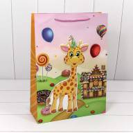 Пакет подарочный с 3D аппликацией "Детский" (микс 2) 30*41,5*12 1/20 1/120 Арт: 000105A - Пакет подарочный с 3D аппликацией "Детский" (микс 2) 30*41,5*12 1/20 1/120 Арт: 000105A