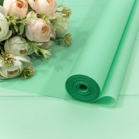 Плёнка 0,59*34м 900г матовая однотонная 55мкм Магическая мята 1/6 1/12 Арт: 90057/0921