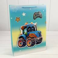 Пакет подарочный с 3D аппликацией "Детский" (микс 3) 31*40*12 1/20 1/120 Арт: 000107A - Пакет подарочный с 3D аппликацией "Детский" (микс 3) 31*40*12 1/20 1/120 Арт: 000107A