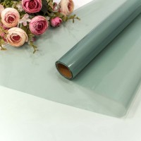 Плёнка 0,57*10м прозрачная 40мкм Зеленовато-голубой 1/30 Арт: 1663/1