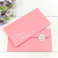 Конверт подарочный 16,9*9,4см 1117 1/10 1/250 Арт: 003011/17