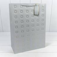 Пакет подарочный с тиснением "Квадратики" (микс) 31*42*15 210г 1/20 1/120 Арт: 000881A - Пакет подарочный с тиснением "Квадратики" (микс) 31*42*15 210г 1/20 1/120 Арт: 000881A