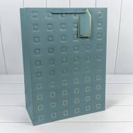 Пакет подарочный с тиснением "Квадратики" (микс) 31*42*15 210г 1/20 1/120 Арт: 000881A - Пакет подарочный с тиснением "Квадратики" (микс) 31*42*15 210г 1/20 1/120 Арт: 000881A