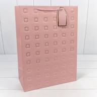 Пакет подарочный с тиснением "Квадратики" (микс) 31*42*15 210г 1/20 1/120 Арт: 000881A - Пакет подарочный с тиснением "Квадратики" (микс) 31*42*15 210г 1/20 1/120 Арт: 000881A