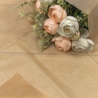 Бумага в листах "Тишью" 50*66 (10 шт.) Натуральный 1/250 Арт: 000100/34