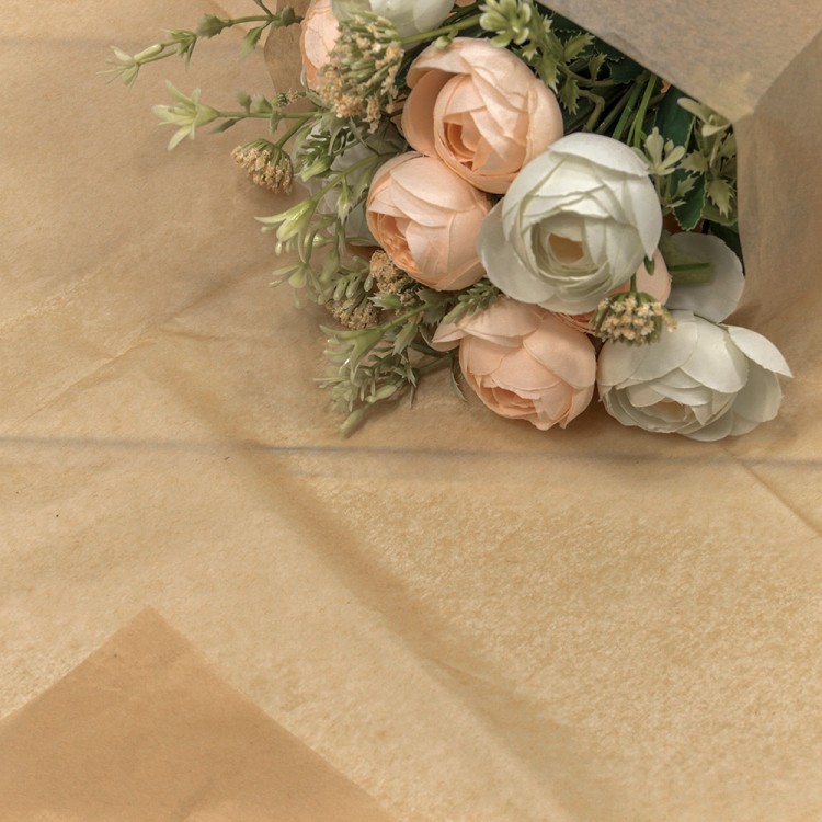 Бумага в листах "Тишью" 50*66 (10 шт.) Натуральный 1/250 Арт: 000100/34