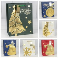 Пакет подарочный "Новый год" (микс 403) 18*23*10 210г 1/20 1/360 Арт: 300403E