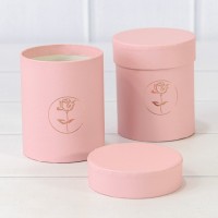 Коробка Цилиндр 8,5*10 Розовый 1/6 1/120 Арт: 720811/5