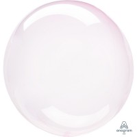 Шар Воздушный   А BUBBLE Б/РИС 18" Кристалл Light Pink   Арт.1204-0931