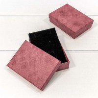 Коробка Прямоугольная 11*8*3,4 Тёмно-красный 1/12 1/360 Арт: 623811/8