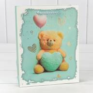 Пакет подарочный с тиснением "Мишки" (микс) 18*23*10 210г 1/20 1/360 Арт: 000314E - Пакет подарочный с тиснением "Мишки" (микс) 18*23*10 210г 1/20 1/360 Арт: 000314E