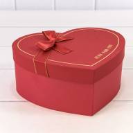 Коробки "Сердце" Набор 1/3 22,2*19,5*9 с бантом Красный 1/36 Арт: 721194/7 - Коробки "Сердце" Набор 1/3 22,2*19,5*9 с бантом Красный 1/36 Арт: 721194/7