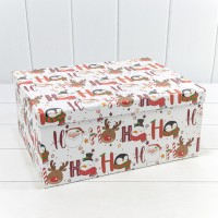 Коробки Прямоугольные Набор 1/10 34*26*15,3 "Новый год"-2656 1/6 Арт: 730604/2656