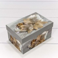 Коробки Прямоугольные Набор 1/3 22*15*11,5 "Новый год"-2113 1/36 Арт: 7303367/2113