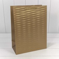 Пакет подарочный "Престиж" Бронзовый 30*40*15 210г 1/20 1/120 Арт: 300342A/1