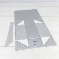 Коробка Прямоугольная 28,2*20*9,2 складная на магнитах "Люкс" Серебряный 1/48 Арт: 730226/0121 - Коробка Прямоугольная 28,2*20*9,2 складная на магнитах "Люкс" Серебряный 1/48 Арт: 730226/0121