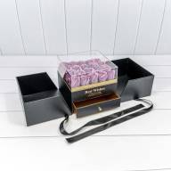 Коробка Квадратная 21*21*18 "Сюрприз" Чёрный 1/8 Арт: 721608/5 - Коробка Квадратная 21*21*18 "Сюрприз" Чёрный 1/8 Арт: 721608/5