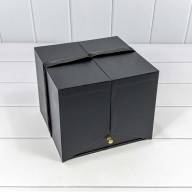 Коробка Квадратная 21*21*18 "Сюрприз" Чёрный 1/8 Арт: 721608/5 - Коробка Квадратная 21*21*18 "Сюрприз" Чёрный 1/8 Арт: 721608/5