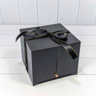 Коробка Квадратная 21*21*18 "Сюрприз" Чёрный 1/8 Арт: 721608/5 - Коробка Квадратная 21*21*18 "Сюрприз" Чёрный 1/8 Арт: 721608/5