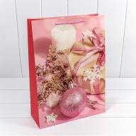 Пакет подарочный с блёстками &quot;Новый год&quot; (микс 125) 31*41*12 210г 1/12 1/120 Арт: 300125A - Пакет подарочный с блёстками "Новый год" (микс 125) 31*41*12 210г 1/12 1/120 Арт: 300125A