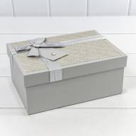 Коробки Прямоугольные Набор 1/3 22,5*16*9,5 с бантом и клубничкой "Плетёнка" Серый 1/20 Арт: 721640/2 Коробки Прямоугольные Набор 1/3 22,5*16*9,5 с бантом и клубничкой "Плетёнка" Серый 1/20 Арт: 721640/2 - Коробки Прямоугольные Набор 1/3 22,5*16*9,5 с бантом и клубничкой "Плетёнка" Серый 1/20 Арт: 721640/2