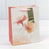 Пакет подарочный с тиснением "Цветы акварель" (микс) 18*23*10 210г 1/20 1/360 Арт: 000227E - Пакет подарочный с тиснением "Цветы акварель" (микс) 18*23*10 210г 1/20 1/360 Арт: 000227E