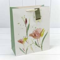 Пакет подарочный с тиснением "Цветы акварель" (микс) 26*32*10 210г 1/20 1/240 Арт: 000227C - Пакет подарочный с тиснением "Цветы акварель" (микс) 26*32*10 210г 1/20 1/240 Арт: 000227C