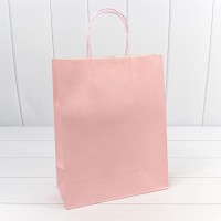 Пакет подарочный Крафт Персиковый 26*33*12 120г 1/20 1/240 Арт: 214C/706
