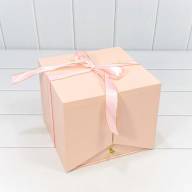 Коробка Квадратная 21*21*18 &quot;Сюрприз&quot; Розовый 1/8 Арт: 721608/1 - Коробка Квадратная 21*21*18 "Сюрприз" Розовый 1/8 Арт: 721608/1