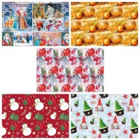 Бумага в листах 70*100 ±5% (25 шт.) 80г "С Новым годом" (микс 47) 1/10 Арт: 000402/47
